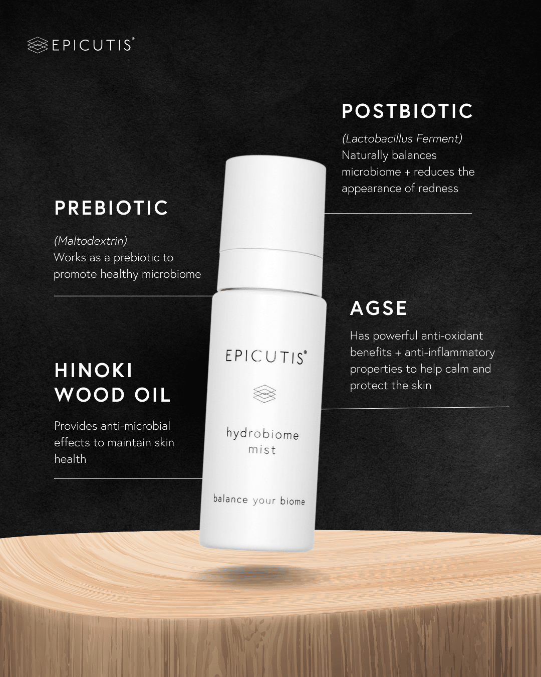 Epicutis Hydrobiome Mist