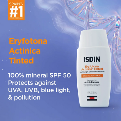 ISDIN Eryfotona Actinica Tinted Mineral Sunscreen SPF 50