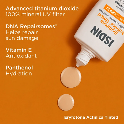 ISDIN Eryfotona Actinica Tinted Mineral Sunscreen SPF 50